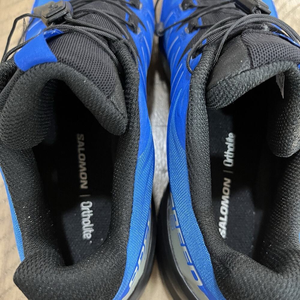 Salomon Speedcross 5 Trail Hiking Running Royal Blue 416095 Men's Size 8 Good! - Picture 8 of 10